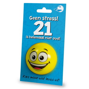 Voel me slecht delicatesse gek Grappige 21 jaar verjaardag cadeaus - Feestartikelen.nl