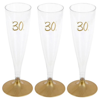 Party Proost glas 30 jaar 6 stuks