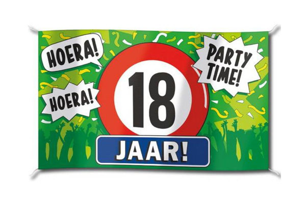 18 jaar spandoeken