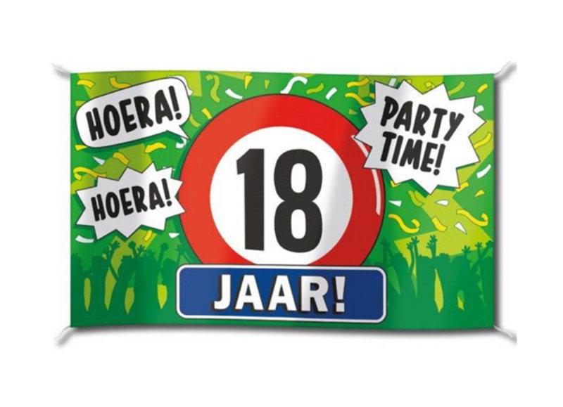 18 jaar spandoeken