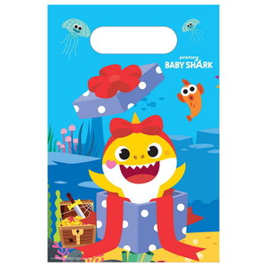 Feestzakjes Baby Shark 8 stuks