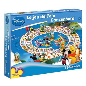 Ganzenbord Disney gezelschapsspel Op is Op