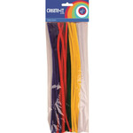 Chenille buigstaafjes gekleurd 50 stuks Op is Op