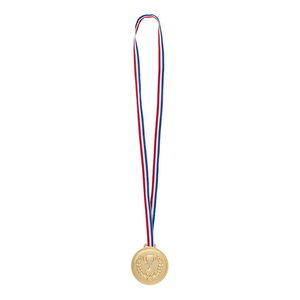 Medaille goud zilver brons 3 stuks