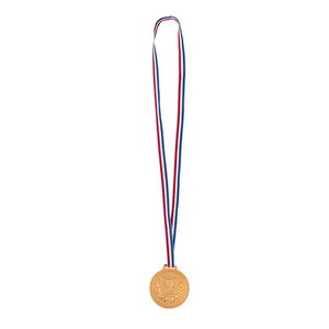 Medaille goud zilver brons 3 stuks