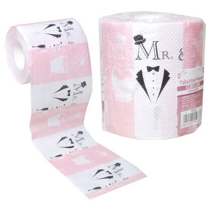 Toiletpapier Mr & Mrs