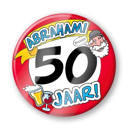 Bierviltjes Abraham 50 jaar