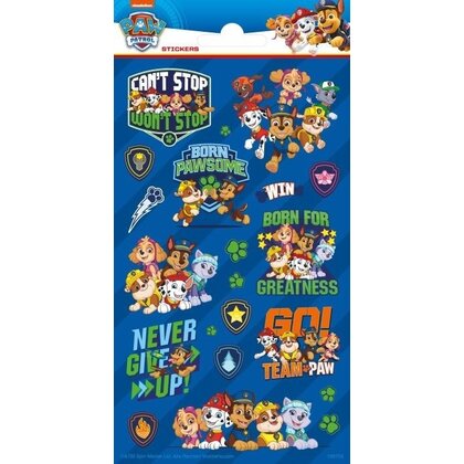 Stickers Paw Patrol Never Give Up 21 stuks