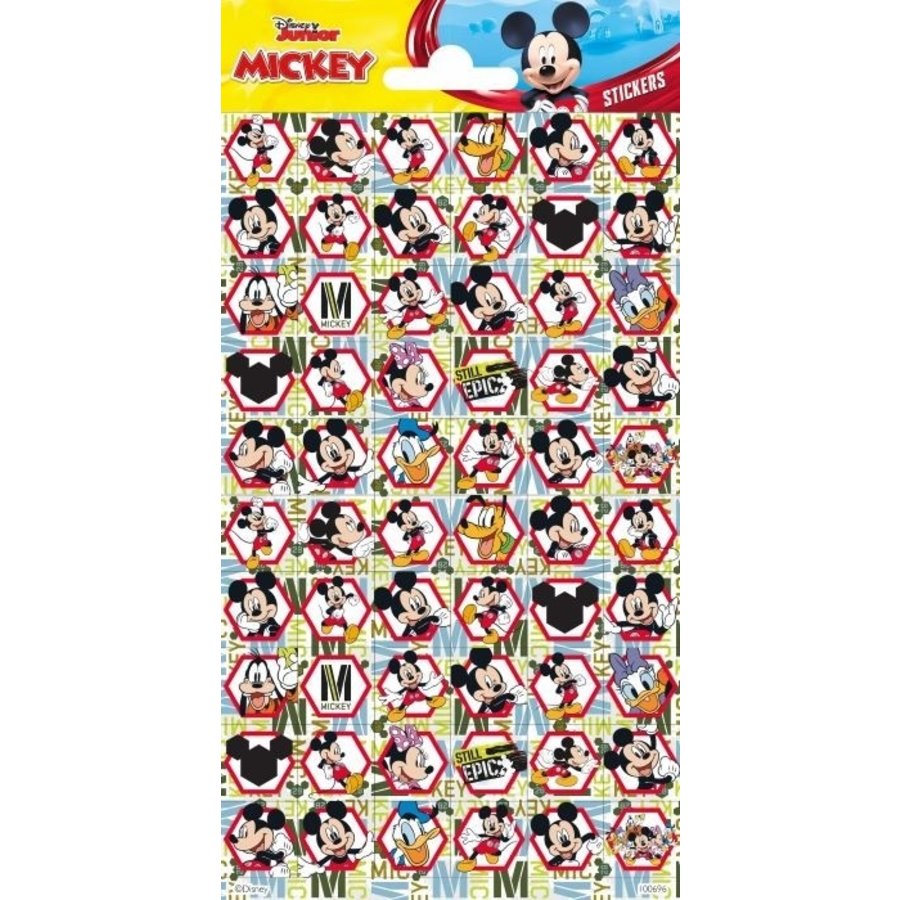 wetenschappelijk Nauwkeurig Hoes Stickers Disney figuren - Alles voor een Disney kinderfeestje -  Feestartikelen.nl
