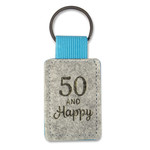 Sleutelhanger 50 jaar and Happy