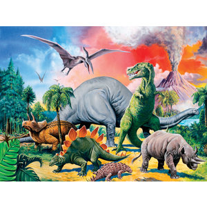 Legpuzzel Dinosaurus 100 XXL stukjes