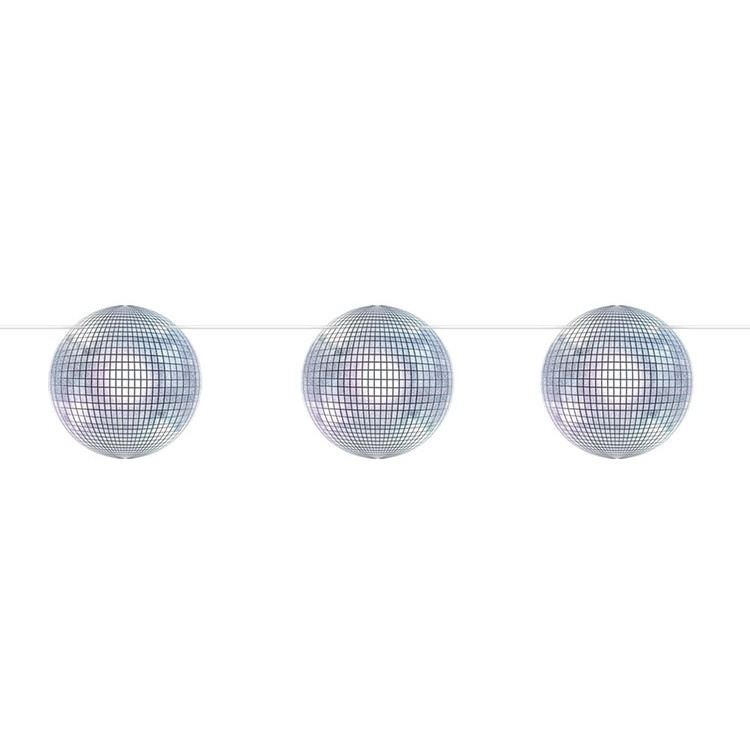 Hangdecoratie whirls discoballen - Alles voor een discofeest