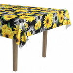 Tafelkleed met zonnebloemen Op is Op