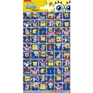 Stickers Spongebob en friends 60 stuks
