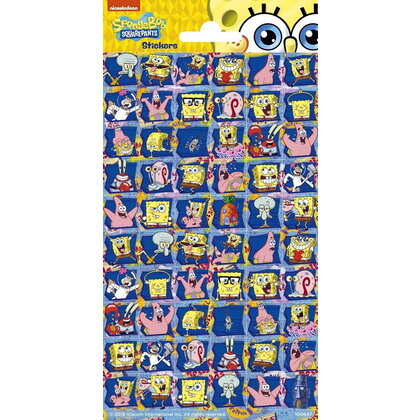 Stickers Spongebob en friends 60 stuks