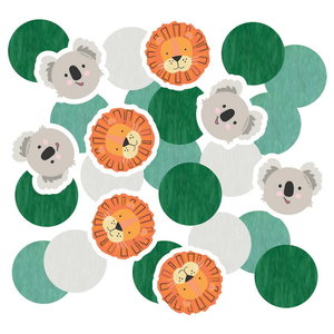 Confetti safari dieren Op is Op
