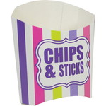 Snackbakjes Chips & Sticks 8 stuks pastel Op is Op