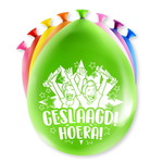 Ballonnen Geslaagd studenten 8 stuks Op is Op