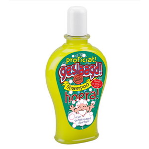 Shampoo Geslaagd Hoera geel Op is Op