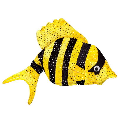 Hoed tropische vis geel