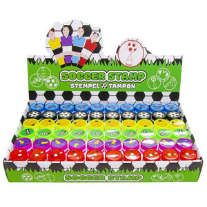 Stempel set Voetbal 6 stuks Op is Op