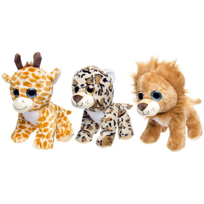 Plucheknuffel Giraffe lichtbruin 25cm