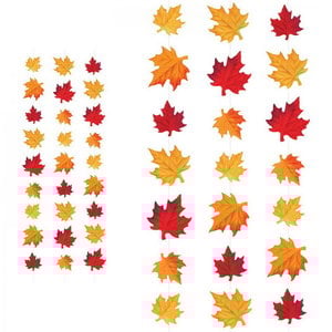 Hangdecoratie Herfstbladeren stof zeer luxe Op is Op