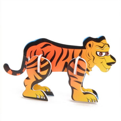 3D puzzel dieren 8 stuks