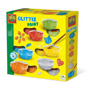 Plakkaatverf Posterpaint glitter 6 kleuren