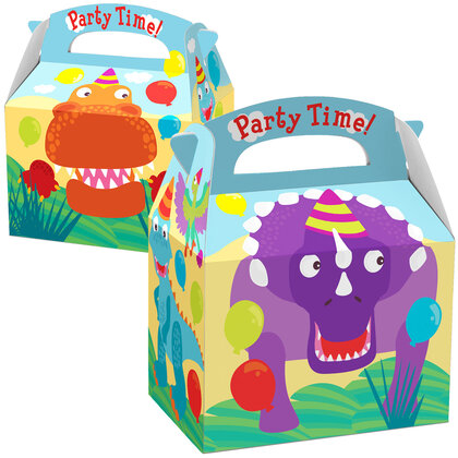 Partybox Dinosaurus party time 8 stuks