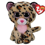Ty Beanie plucheknuffel Livvie de Luipaard 24cm