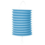 Trek lampion lichtblauw 16 cm Op is Op