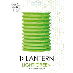 Globos Trek lampion lichtgroen 20 cm Op is Op