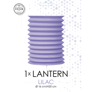 Globos Trek lampion lila 20 cm Op is Op