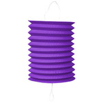 Trek lampion paars 20 cm  Op is Op