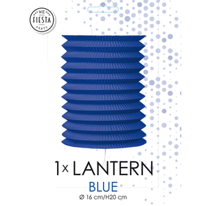 Globos Trek lampion donkerblauw 20 cm Op is Op