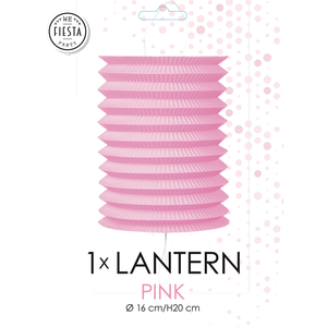 Globos Trek lampion lichtroze 20cm Op is Op