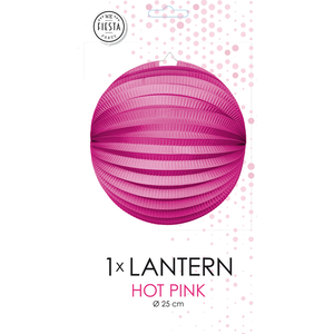 Lampion bol pink 23 cm