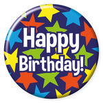 Button Happy Birthday Op is Op