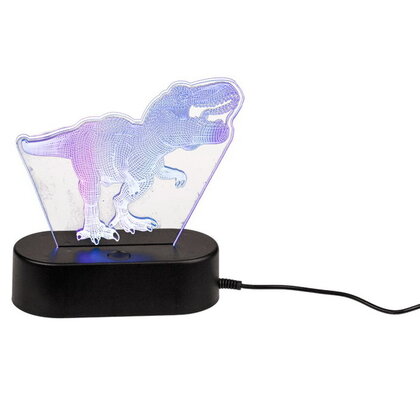 3D LED lamp dinosaurus