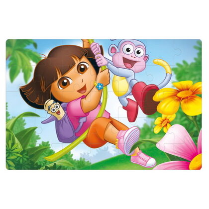 Dora vloer puzzel XL