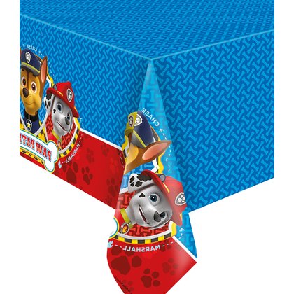 Tafelkleed Paw Patrol blauw