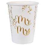 Bekertjes Mr & Mrs 10 stuks Op is Op