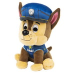 Pluche knuffel Paw Patrol Chase 15cm luxe