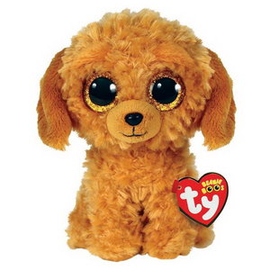 Ty Beanie plucheknuffel Noodles de hond 15cm