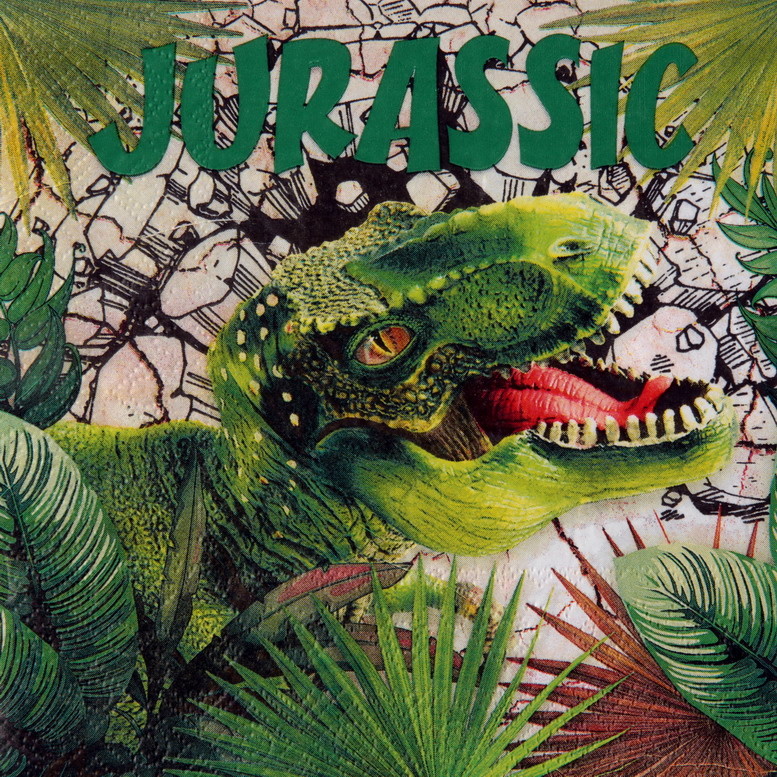 Servetten Dino Jurassic 20 stuks