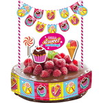 Taartdecoraties Snoep en ijs 12-delig Op is Op