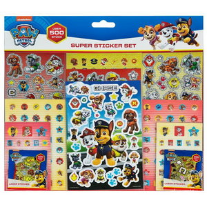 Super Stickers Paw Patrol 500 stuks