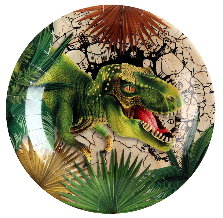 Bordjes Dino Jurassic 10 stuks