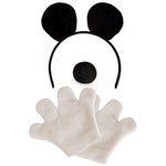 Mickey Mouse set met handschoenen
